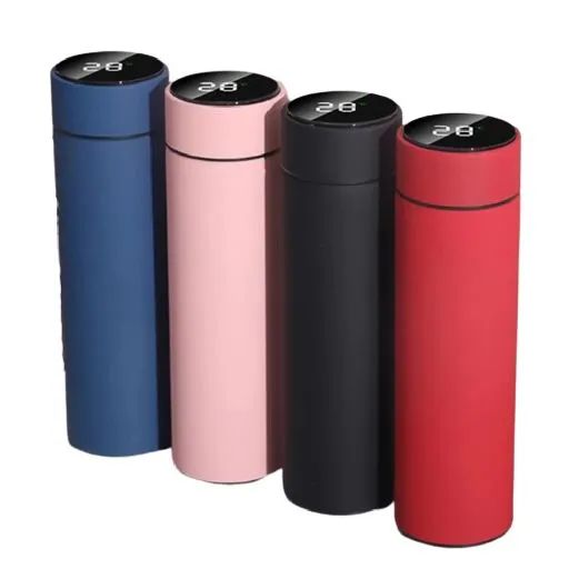 💧 Termo Digital de Acero Inoxidable – Mantén tus Bebidas a la Temperatura Perfecta