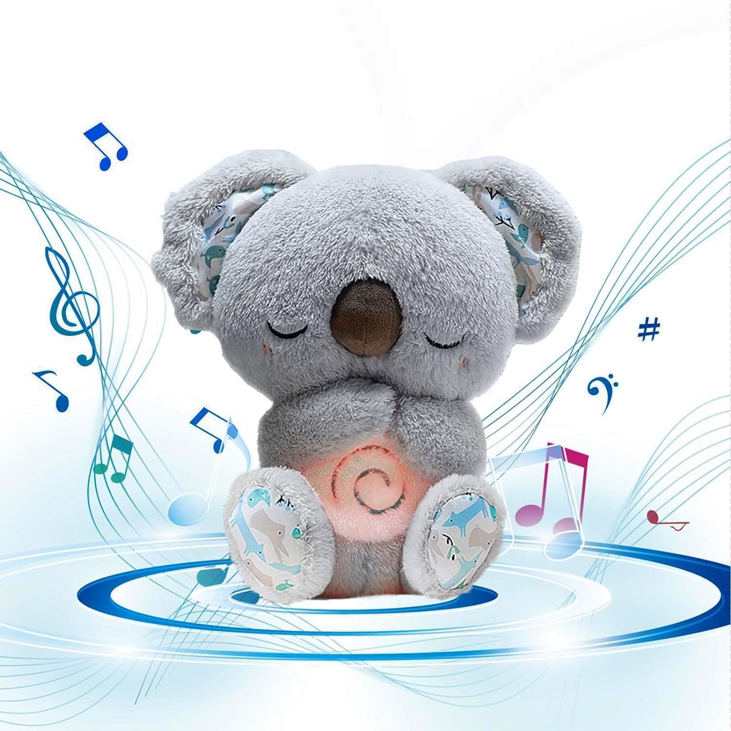 Muñeco Peluche Que Respira Kohala 💤 | Compañero Anti-Estrés para Dormir Mejor