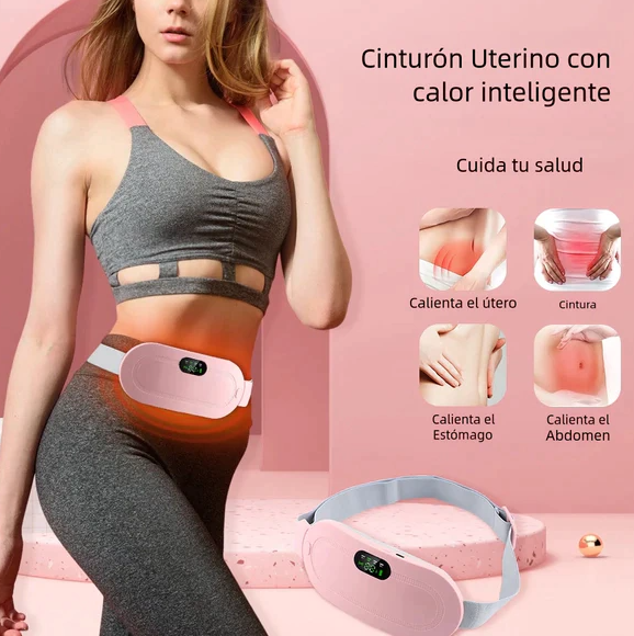 💖 Faja Térmica Recargable ⚡ – Adiós al Dolor Menstrual y Lumbar ✨