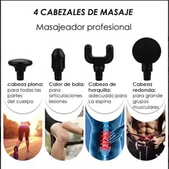🛋️💆 Masajeador de Percusión Profesional – Relaja y recupera 💯