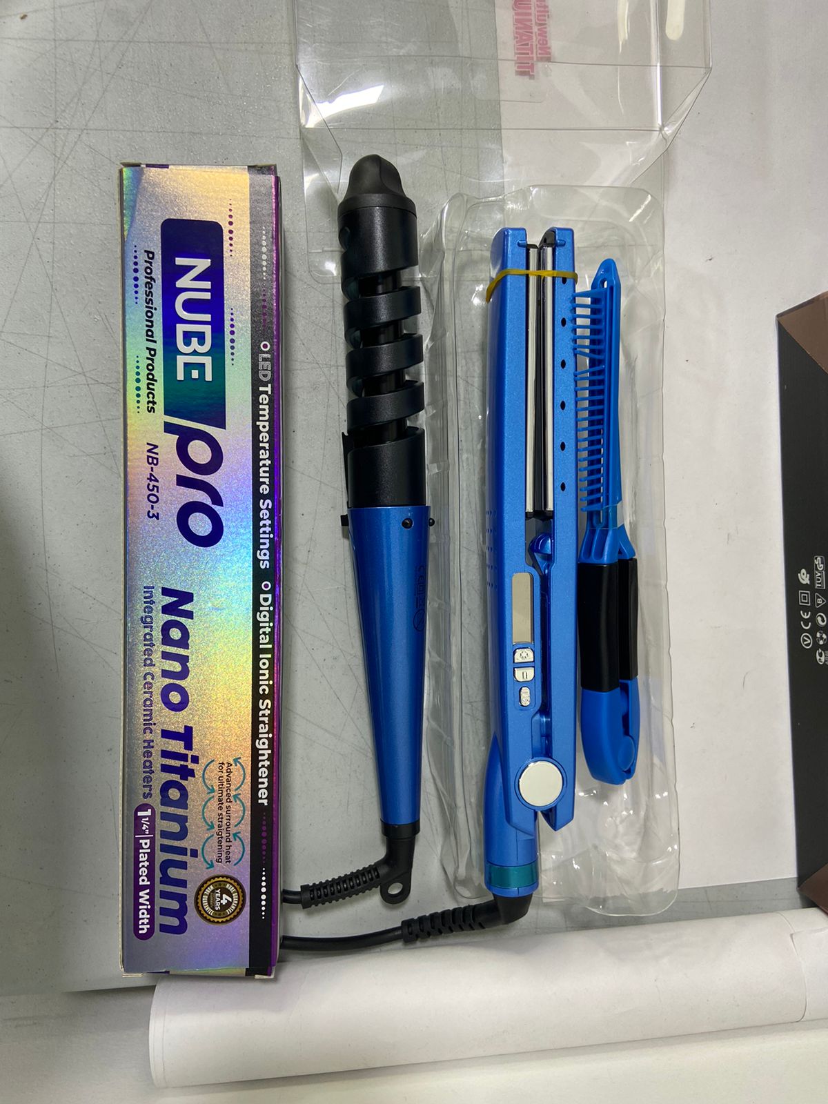 🔥 Rizadora + Plancha Nano Titanium Nube 💨 | Ondas y Liso Pro 💇♀️