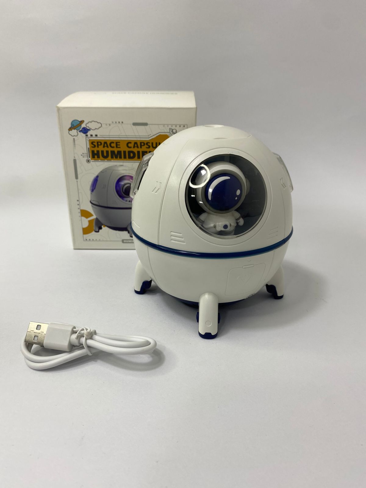 🚀 Humidificador Astronauta LED 🌙 | Aromaterapia + Decoración