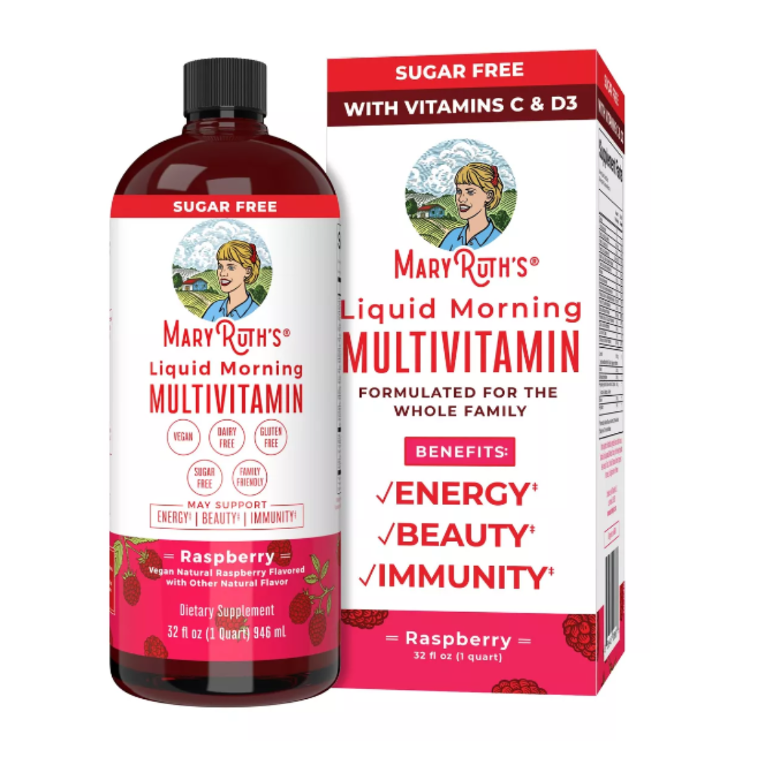 ✨ SUPER COMBO MaryRuth’s Multivitaminas Líquidas 🍑🍇 | Crece Tu Cabello & Potencia Tu Energía 💪
