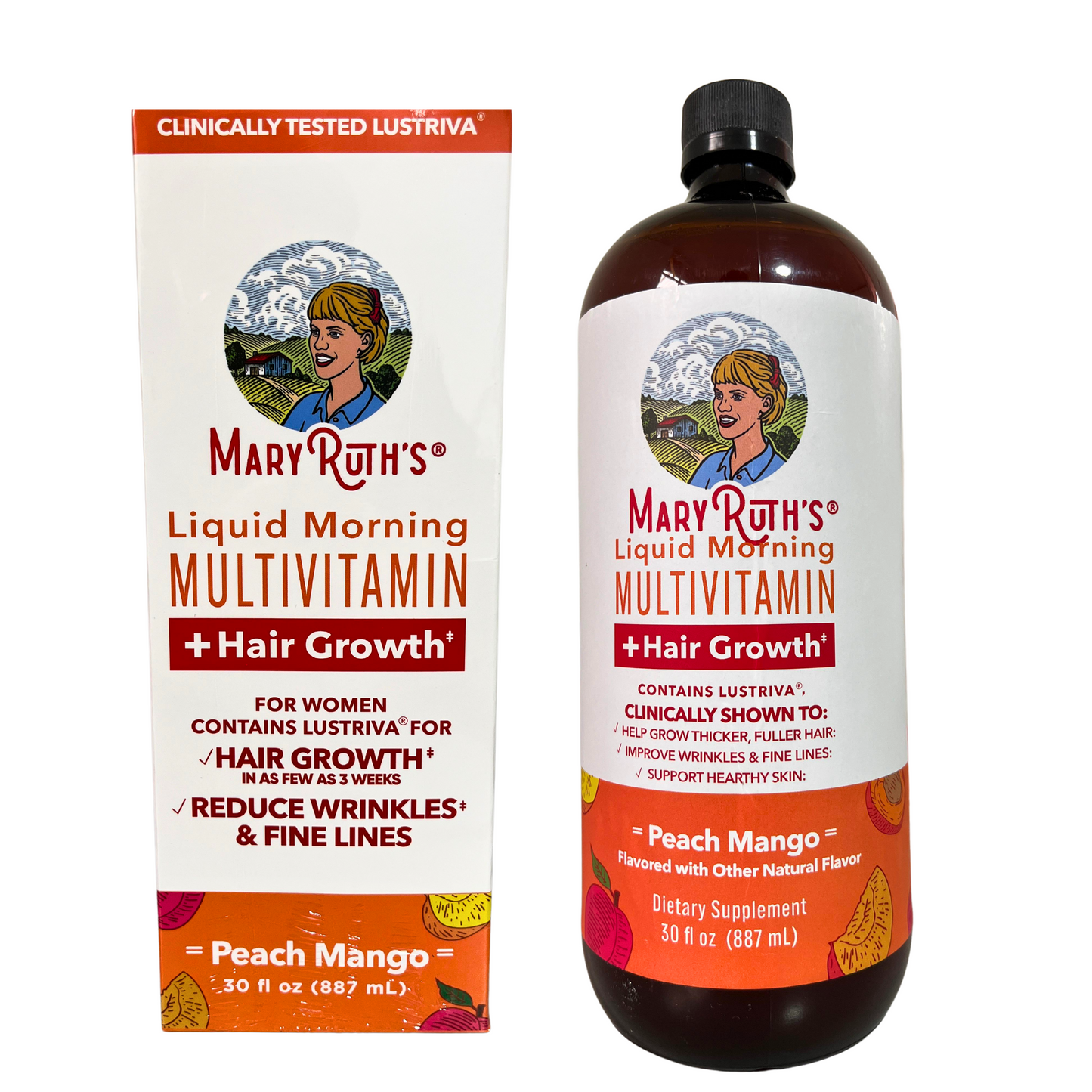 ✨ SUPER COMBO MaryRuth’s Multivitaminas Líquidas 🍑🍇 | Crece Tu Cabello & Potencia Tu Energía 💪