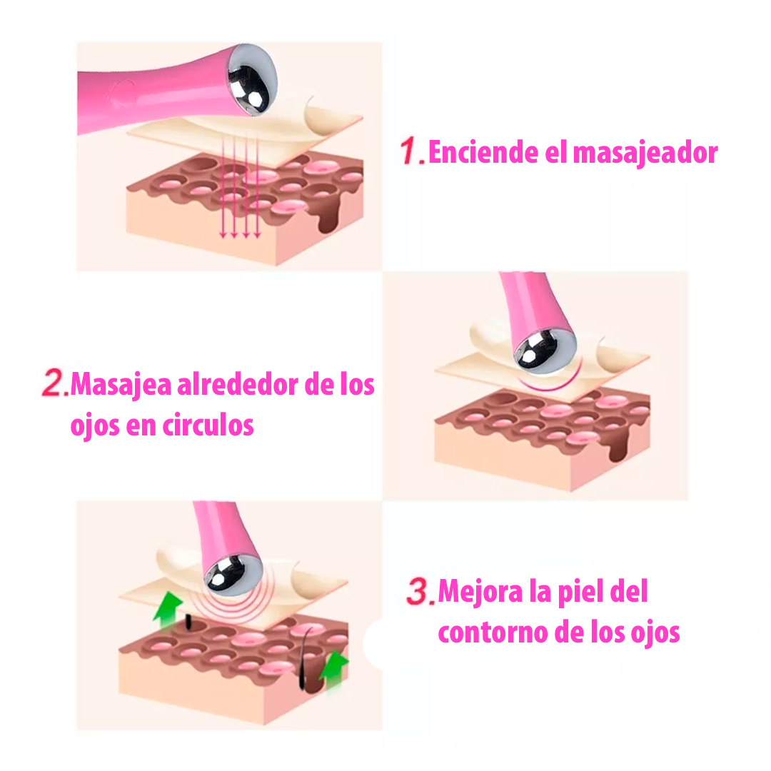 Eliminador de Arrugas Facial Iónico 💧 | Masaje + Rejuvenecimiento