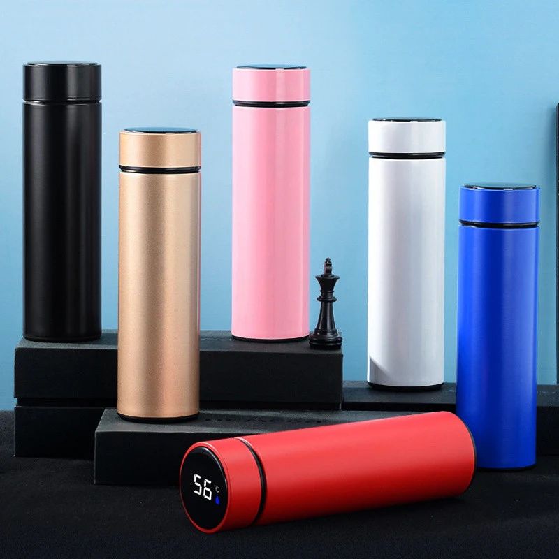 💧 Termo Digital de Acero Inoxidable – Mantén tus Bebidas a la Temperatura Perfecta