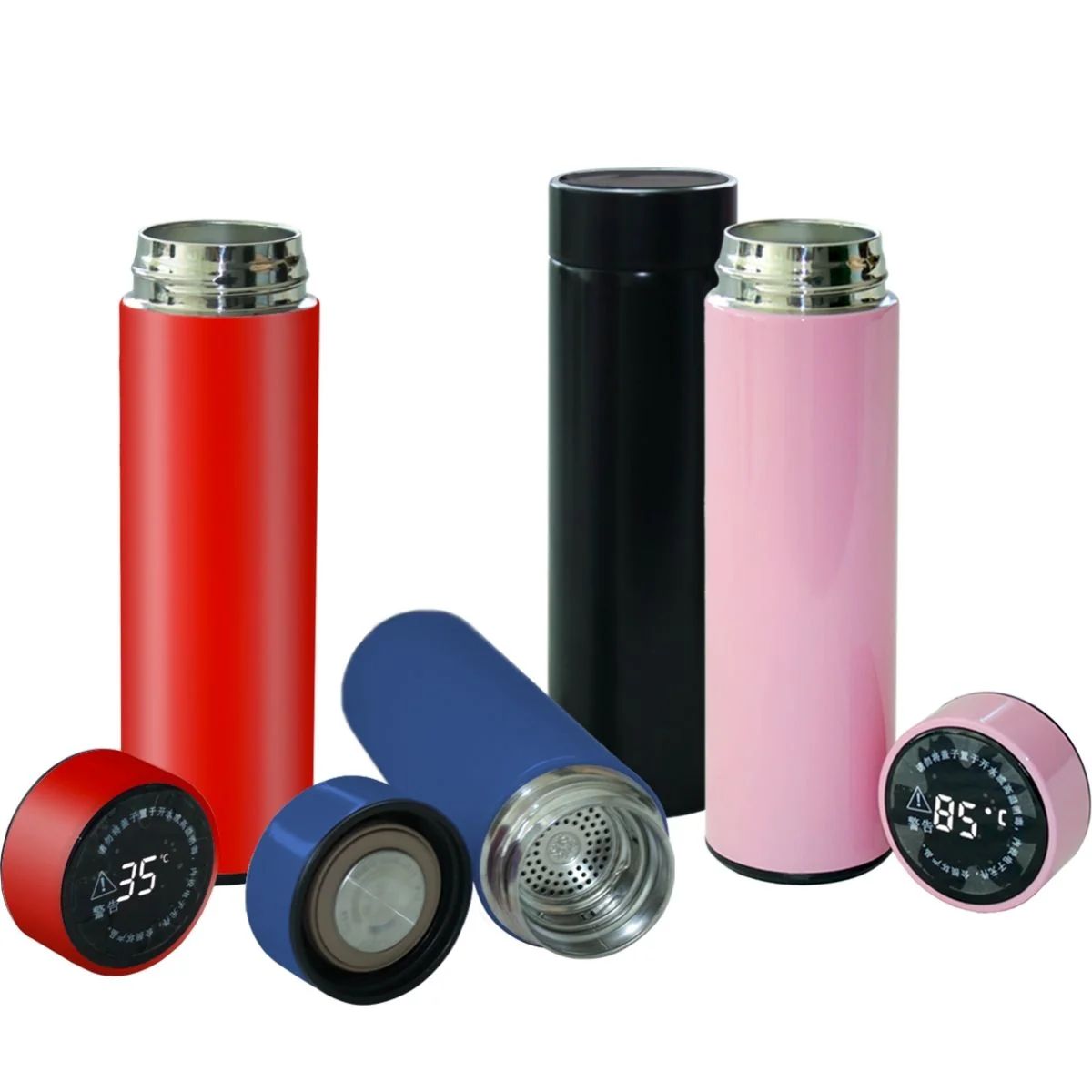 💧 Termo Digital de Acero Inoxidable – Mantén tus Bebidas a la Temperatura Perfecta