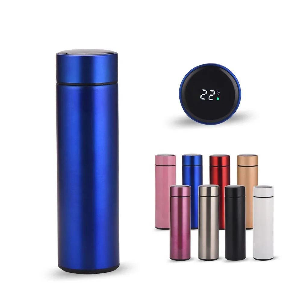 💧 Termo Digital de Acero Inoxidable – Mantén tus Bebidas a la Temperatura Perfecta