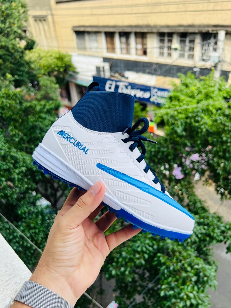 ⚽👟 Guayos Corte Alto para Hombre – Varios Colores 👟⚽