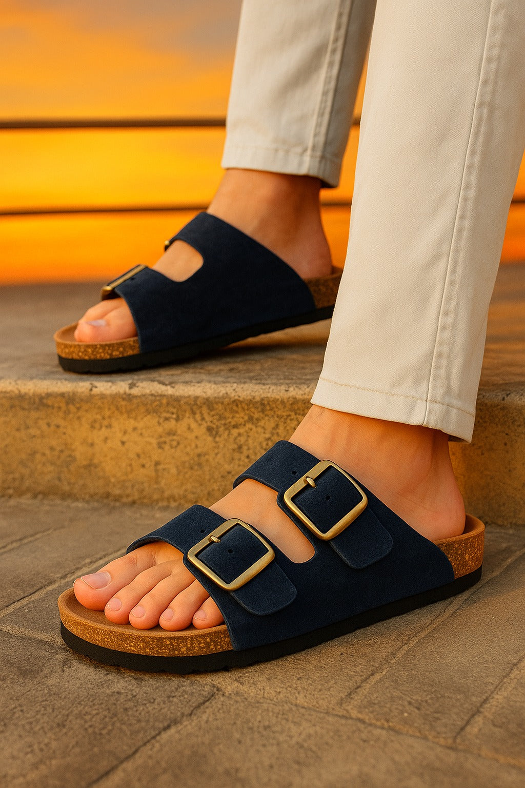 Sandalias de Moda con Doble Hebilla ✨ | Cómodas y Versátiles