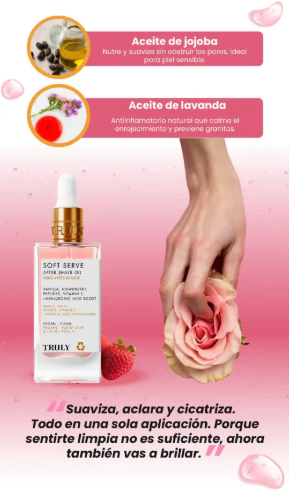 💖 Aceite Truly Efecto Glow ✨ | Piel Suave + Hidratación Natural