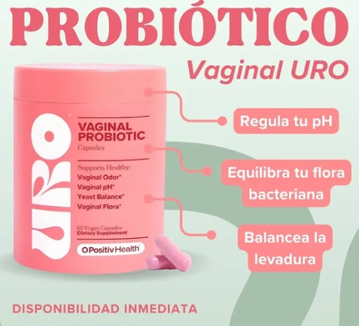 ✨ Probiótico Vaginal URO 🌸 | Equilibra tu zona íntima 💖 y dile adiós al mal olor 🚫👃