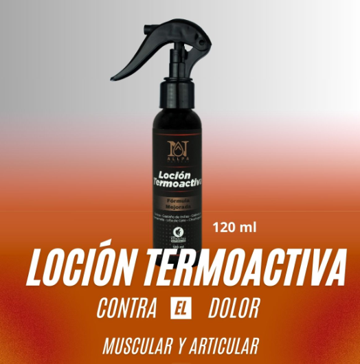🔥 Loción Termoactiva 💪 Alivio Rápido para Dolor Muscular y Articular 🩹