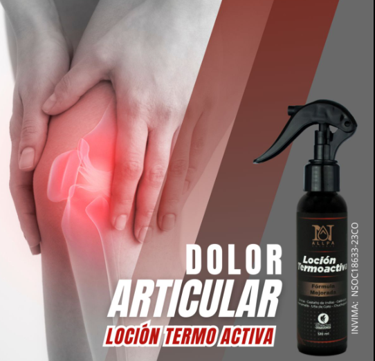 🔥 Loción Termoactiva 💪 Alivio Rápido para Dolor Muscular y Articular 🩹