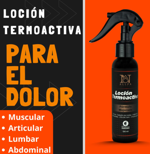 🔥 Loción Termoactiva 💪 Alivio Rápido para Dolor Muscular y Articular 🩹