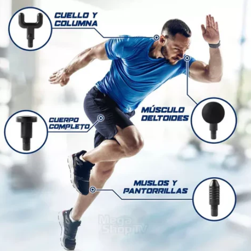 🛋️💆 Masajeador de Percusión Profesional – Relaja y recupera 💯