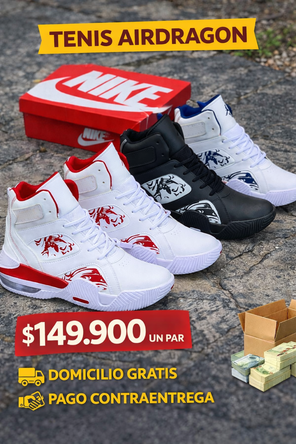 👢✨Tenis Airdragon Urbanas Modernas | Comodidad y Estilo para Cada Paso 🚚💵