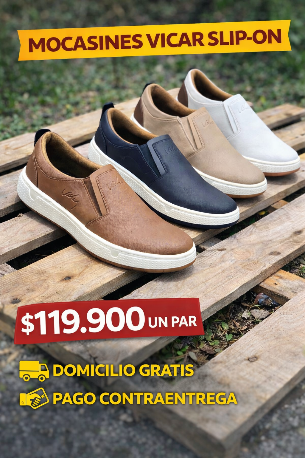 👞 Mocasines Slip-On Urban Comfort