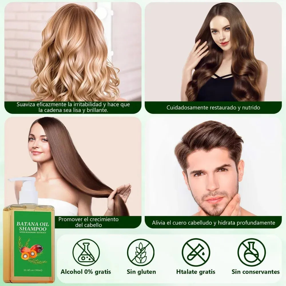 🌸 Cuidado capilar con Batana Oil y Romero 💚 | Ideal para todo tipo de cabello 🌿