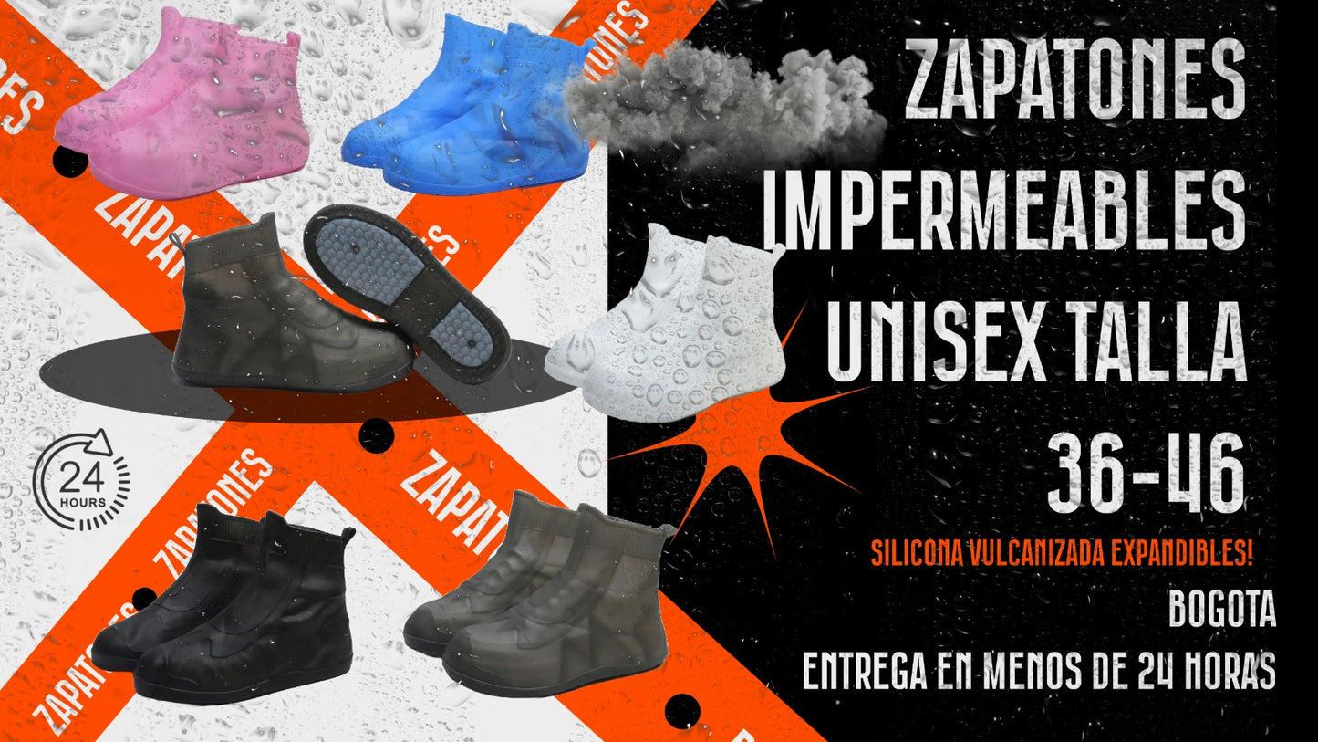 🌧️💎 Zapatones de Protección 👟 Mantén tus Zapatos Siempre Secos 💦