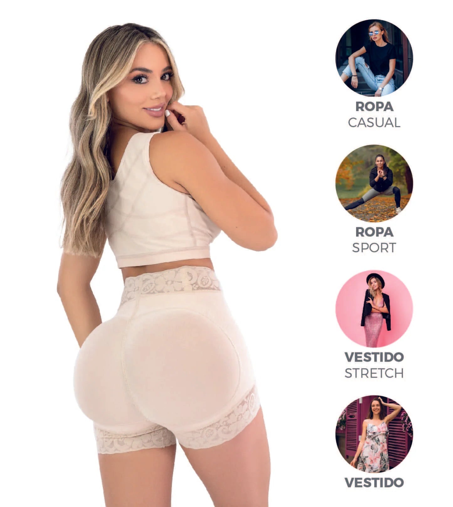 🌟 Panty Levantacola Premium con Cremallera – Ajuste Perfecto & Sexy Look 💎